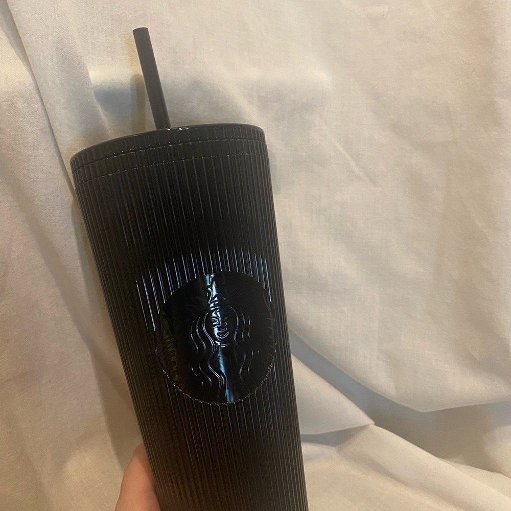 Starbucks Black Tumbler with Lid